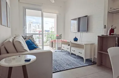 Apartamento Mobiliado para Locação no Bairro Boqueirão em Santos – 2 Dormitórios c/ 1 Suíte, Lazer