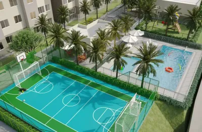 Transfiro apartamento de dois quartos em condominio fechado