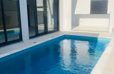Casa térrea  para locação no condomínio alphaville nova esplanada 3