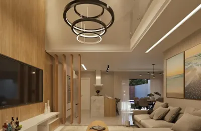 Sobrado geminado de alto padrão com 3 suítes à venda no bairro américa em joinville - sc por r$ 1.350.000,00.