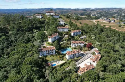 Apartamento com 3 dormitórios à venda, 106 m² por r$ 690.000,00 - morro do elefante - campos do jordão/sp