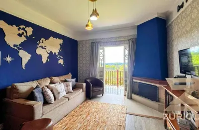 Apartamento com 1 dormitório à venda, 59 m² por r$ 530.000,00 - alto capivari - campos do jordão/sp