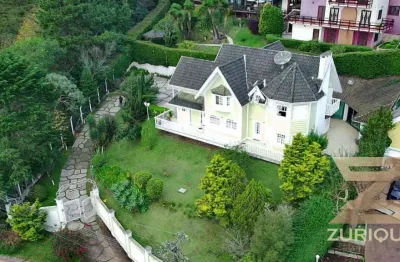 Casa com 6 dormitórios à venda, 302 m² por r$ 3.000.000,00 - vila austríaca - campos do jordão/sp