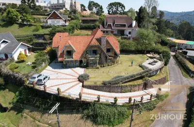 Casa de novela com 5 dormitórios, 700 m² - venda por r$ 3.900.000 ou aluguel por r$ 15.000/mês - alto do capivari - campos do jordão/sp