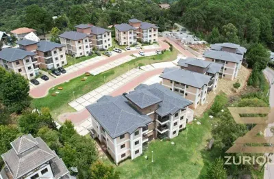 Apartamento com 2 dormitórios à venda, 58 m² por r$ 550.000,00 - alataia - campos do jordão/sp