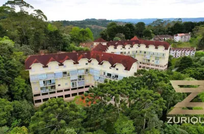 Apartamento com 1 dormitório à venda, 75 m² por r$ 590.000,00 - morro do elefante - campos do jordão/sp