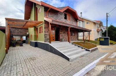 Casa com 4 dormitórios à venda, 155 m² por r$ 1.370.000,00 - altos do capivari - campos do jordão/sp