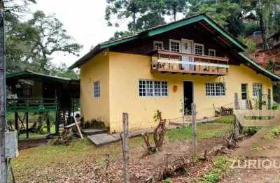 Casa com 6 dormitórios à venda, 180 m² por r$ 800.000 - recanto das araucárias - campos do jordão/sp