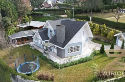 Casa com 3 dormitórios à venda, 296 m² por r$ 3.200.000,00 - capivari - campos do jordão/sp