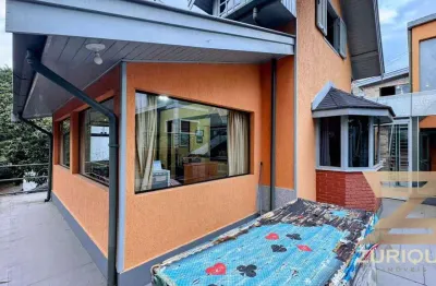 Casa com 4 dormitórios à venda, 214 m² por r$ 800.000 - serra azul - campos do jordão/sp