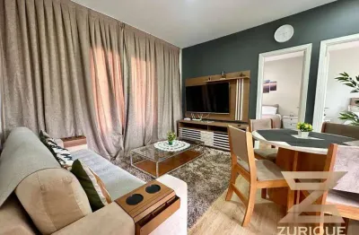 Apartamento com 2 dormitórios à venda, 50 m² por r$ 420.000,00 - vila marinela - campos do jordão/sp