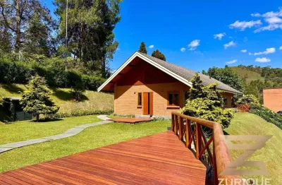 Casa com 4 dormitórios à venda, 195 m² por r$ 2.800.000,00 - condomínio jardim véu da noiva - campos do jordão/sp