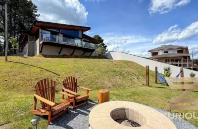 Casa com 3 dormitórios à venda, 200 m² por r$ 3.200.000,00 - jardim atalaia - campos do jordão/sp