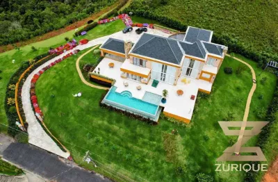 Casa com 4 dormitórios à venda, 500 m² por R$ 12.000.000,00 - Condomínio Iporanga - Campos do Jordão/SP