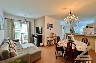 Apartamento com 2 dormitórios à venda, 63 m² por R$ 440.000,00 - Jardim Elisabeth - Campos do Jordão/SP