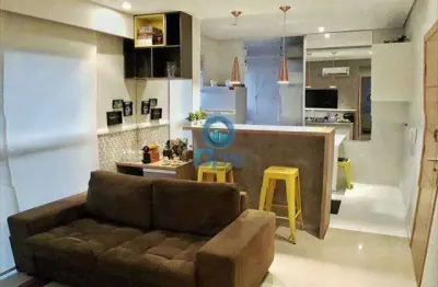 Apartamento com 1 quarto à venda na Rua Campos Mello, Encruzilhada, Santos