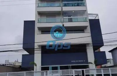 Apartamento com 2 dorms, campo grande, santos - r$ 580 mil, cod: 5408