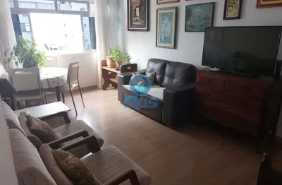 Apartamento com 3 dorms, encruzilhada, santos - r$ 435 mil, cod: 5543