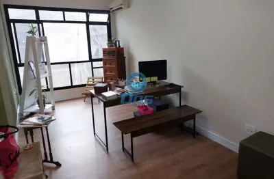 Apartamento com 2 dorms, campo grande, santos - r$ 460 mil, cod: 5816