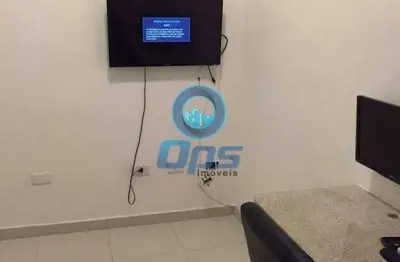 Sala living com 0 quarto, pompéia, santos - r$ 350 mil, cod: 6213