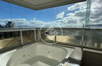 Beira-mar continental – 3 suítes com jacuzzi, vista para o mar e ponte hercílio luz – hamilton araújo codigo: 120112