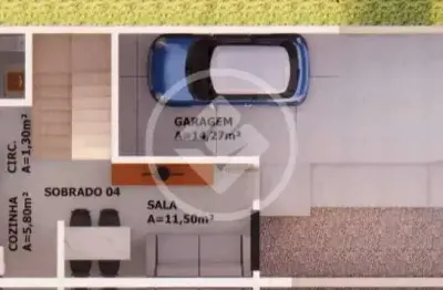 Casa com 2 quartos à venda na Rua José Ângelo Kirchner, -, Sertão do Maruim, São José