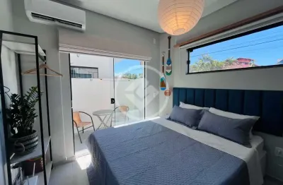 Lindo studio mobiliado com vaga de garagem e varanda no sul da ilha - lomba do sabão codigo: 126722