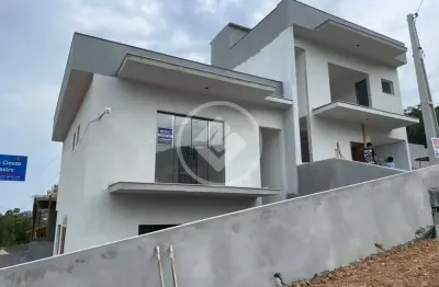 Casa com 3 quartos à venda na enoir maria dos santos, casa 01, forquilhas, são josé, 106 m2 por r$ 680.000