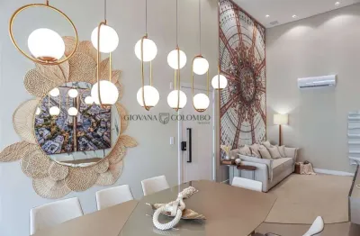 Apartamento alto padrão - mobiliado - pronto para morar - próximo ao shopping