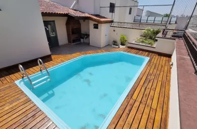 Cobertura com 4 dormitórios à venda, 220 m² - cidade são francisco - são paulo/sp