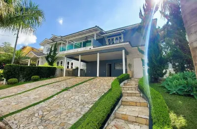 Casa em condomínio - granja viana/ cotia- sp - 5 quartos - 4 suítes - 4 vagas
