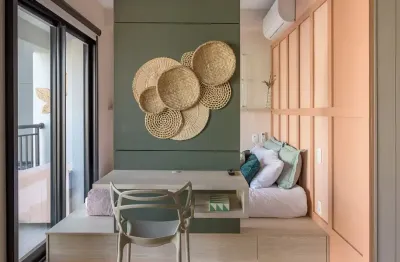 Apartamento 1 dormitório para locação/ Butantã - 32m², sacada e 1 banheiro