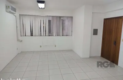 Sala  para locação r$890,00 bairro petrópolis 33,74 m²,ar split, elevador portar