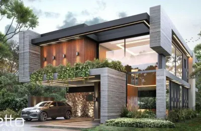 Belíssima casa em construção para comprar , dentro de condomínio de luxo!!