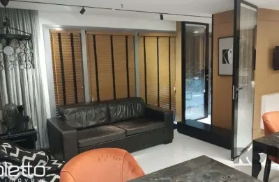 Sala garden mobiliada e equipada, com terraço privativo (140,65m²), 2 banheiros,