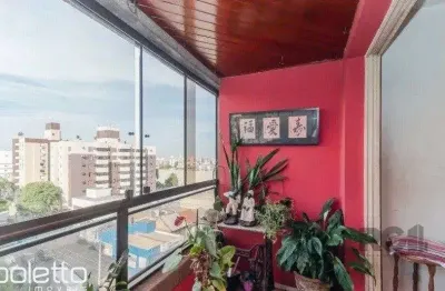 Apartamento 3 dorms e 1 vaga à venda rua lucas de oliveira, petrópolis - porto a