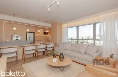 Apto de 1 dormitório com 60m² pronto para morar com 2 vagas e vista panorâmica