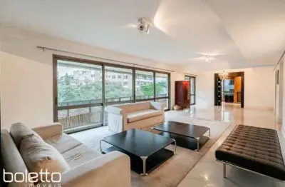Apartamento 3 suítes, 301m², 4 vagas, semi-mobiliado – bela vista