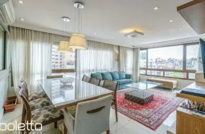 Vende-se apartamento com 3 suítes, 3 vagas e 136 m² - petrópolis