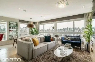 Vende-se luxuoso apartamento 3 suítes, 2 vagas a 50m da encol - 148m² - bela vis