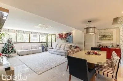 Apartamento garden de 232m² com terraço, 3 dormitórios, 3 vagas e infraestrutura