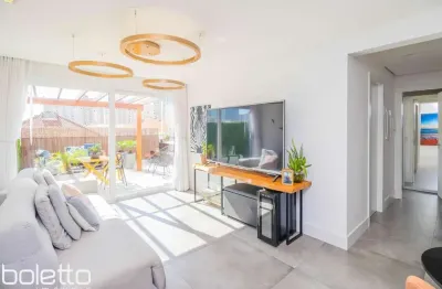 Apartamento garden semi-mobiliado e decorado no bairro jardim lindóia