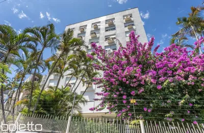 Apartamento no petrópolis de 2 dormitórios dependência e vaga desocupado