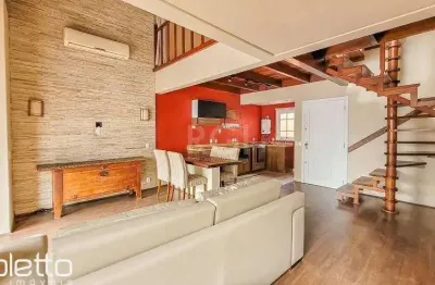 Apartamento 94m² - semi mobiliado, 2 dormitórios, 1 suíte, terraço e 2 vagas de