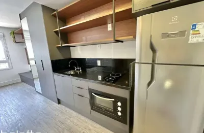 Aluguel studio semimobiliado 27m² ao lado da pucrs com infraestrutura completa