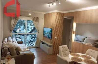 Apartamento com 3 dormitórios à venda, 70 m² por r$ 565.000,00 - morumbi - paulínia/sp