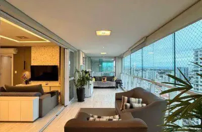 Apartamento com 4 dormitórios à venda, 184 m² por r$ 2.790.000 - jardim aquarius - são josé dos campos/sp