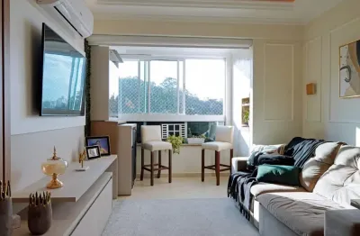Apartamento bairro fazenda com 3 dormitórios mobiliado