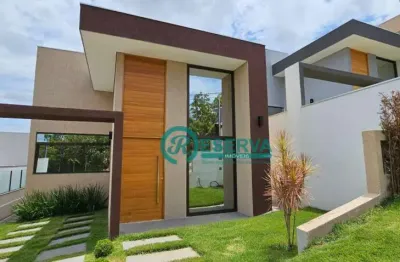 Casa à venda, 130 m² por r$ 987.000,00 - condomínio trilhas do sol - lagoa santa/mg