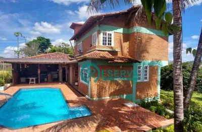 Casa com 5 dormitórios à venda, 470 m² por r$ 1.400.000,00 - condomínio aldeia da jaguara - jaboticatubas/mg